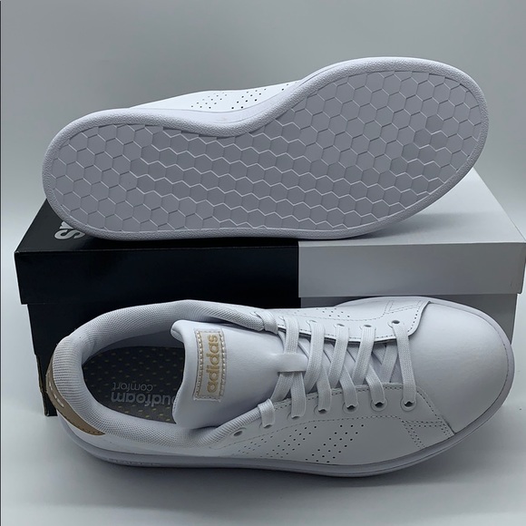 ADIDAS ADVANTAGE WMNS White/gold - Picture 3 of 16